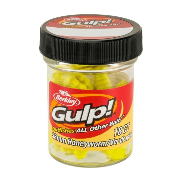 Berkley Gulp! Honeyworm 4,5cm Honey Yellow - Berkley Gulp