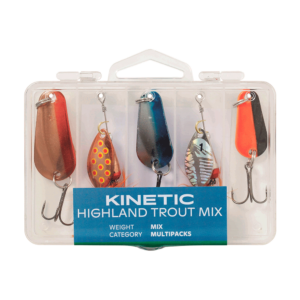 Kinetic Highland Trout Mix 5pcs - Spinnere