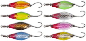 Magic Trout Bloody Zoom Spoon 2,5g Mikro Blink Pearl/Yellow