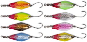 Magic Trout Bloody Zoom Spoon 2,5g Mikro Blink Yellow/Green
