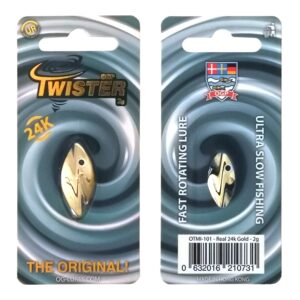 OGP Twister 2g Gennemløber 24k Gold