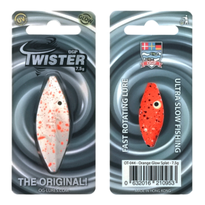 Ogp Twister 2gr Orange White (glow) - Gennemløber