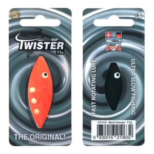 Ogp Twister 7,5gr Black Orange - Gennemløber