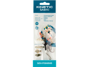 Kinetic Sabiki Tournament Surf Spin&Turn Fladfiskforfang #1/0 Pearl