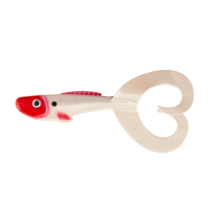 Abu Garcia Beast Twin Tail 2-pack 17cm Red Head - Softbait