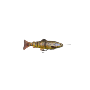 Savage Gear 4d Line Thru Trout 20cm - 98gr Dark Brown Trout - Softbait