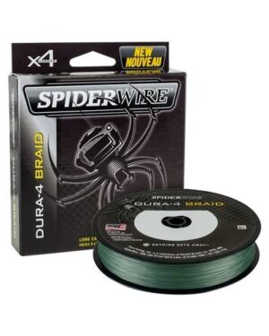 SpiderWire Dura 4 Moss Green 150m Fletline 0,10mm - - Outdoor i Centrum