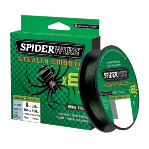 Spiderwire Stealth Smooth x8 150m Moss Green 0,13 mm