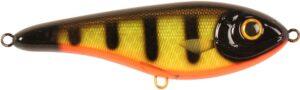 Strike Pro Buster Jerk II 12cm 37g Suspending Black Okiboji Perch