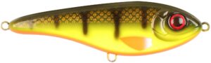 Strike Pro Buster Jerk II 12cm 37g Suspending Hot Baitfish