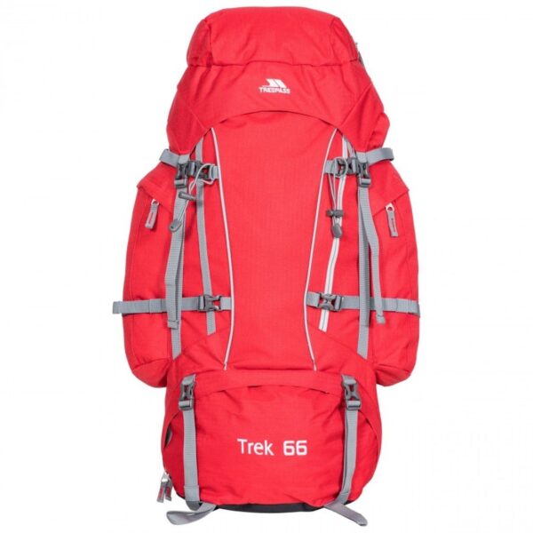 Trespass Trek 66 Liter Rygsæk Rød 66 Liter - Trespass - Outdoor i Centrum