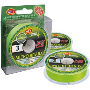WFT Micro Braid KGline fletline 150m 0,08 mm