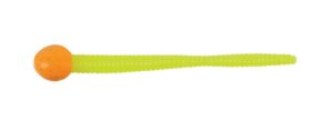 Berkley PowerBait Floating Mice Tails 8cm Orange Silver/Chartreuse