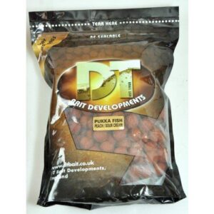 DT Bait Pukka Fish Mix Peach/Sour Cream Boilies