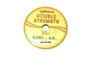 Drennan Double Strength 100m Forfangsline Drennan Double Strength 5 Lb 0,165mm 2,25 kg.