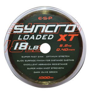 ESP Syncro XT Loaded 1000m Mørk Olivengrøn 0,37 mm