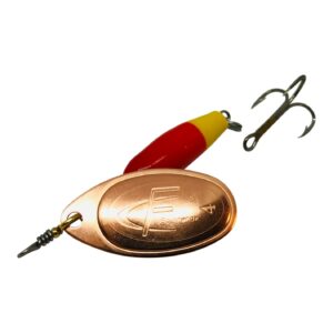 FC Spinner Compact 22g Skjern å special Kobber Blad/Rød-Gul