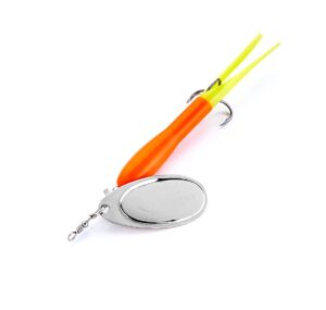 FC Spinner Upstream 20g Skjern å special. Sølv Blad/Fl. Orange-Gul