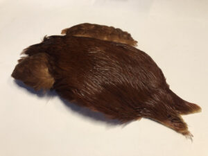 Feathermaster Rooster Cape-Natural Brown