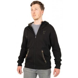 Fox Lightweight Zipped Hoody Black/Camo