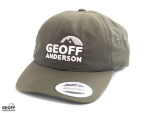 Geoff Anderson Flexfit Water Resistant Green