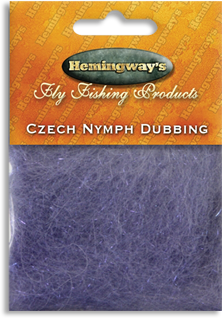 Hemingway's Fluebinding - Czech Nymph Dubbing Purple
