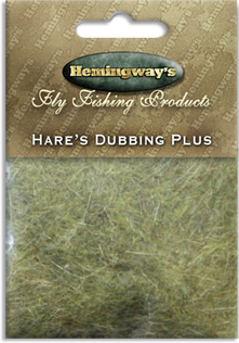 Hemingway's Fluebinding - Hare's Dubbing Plus Olive Green