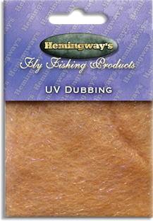Hemingway's Fluebinding - UV Dubbing Light Orange