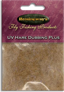 Hemingway's Fluebinding - UV Hare Dubbing Plus Tan