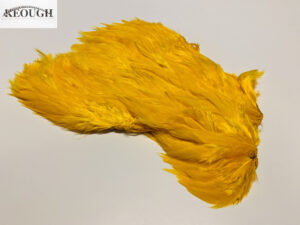 Keough Softhackle Patch-Sunburst Yellow