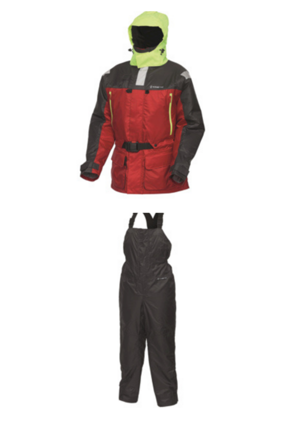 Kinetic Guardian 2 Delt Flydedragt Xlarge Red/Stormy - Kinetic - Outdoor i Centrum