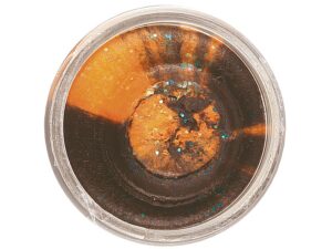 Powerbait med glimmer-Black Orange