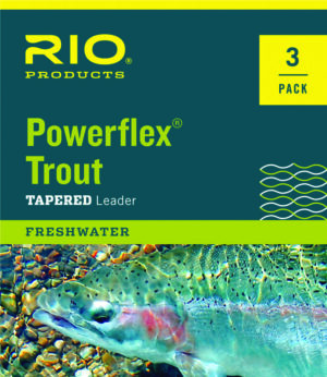 Rio Powerflex Trout Leader 9 Fod 3-Pak. 0,13 mm