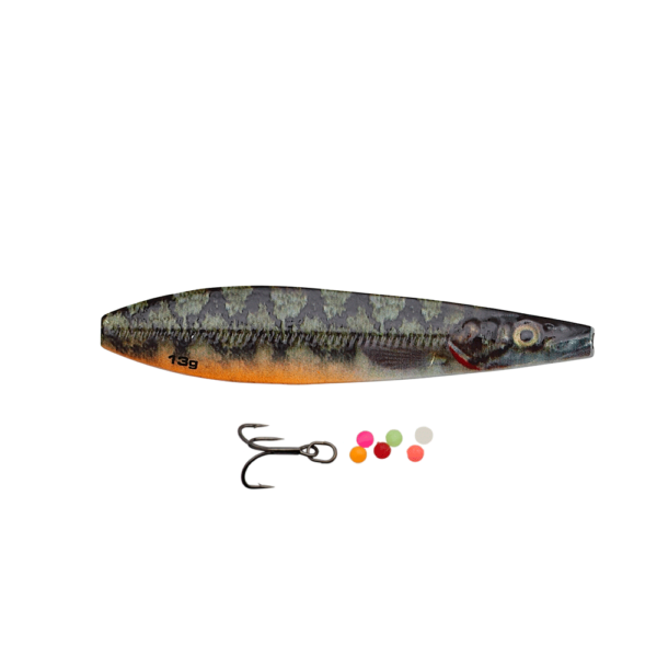 Savage Gear Line Thru Seeker Eel Pout Collection 7,5cm - 18gr Eel Pout - Gennemløber