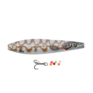 Savage Gear Line Thru Seeker Eel Pout Collection 9cm - 24gr White Pout - Gennemløber