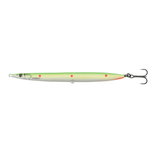 Savage Gear Sandeel Pencil Hotspot 12,5cm - 19gr Flou Green Red Dots - Wobler