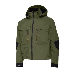 Savage Gear Sg4 Wading Jacket Olive Green Large - Vadejakke