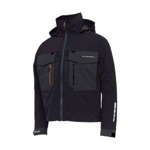 Savage Gear Sg6 Wading Jacket Black/grey Xlarge - Vadejakke