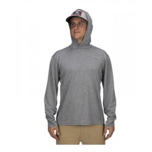 Simms BugStopper Hoody Steel Heather