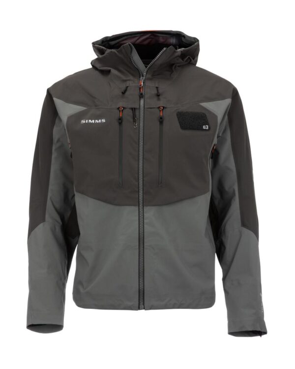 Simms G3 Jacket Gunmetal Vadejakke L - - Outdoor i Centrum