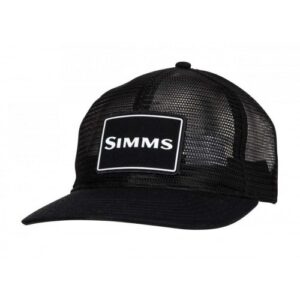 Simms Mesh All-Over Trucker Black