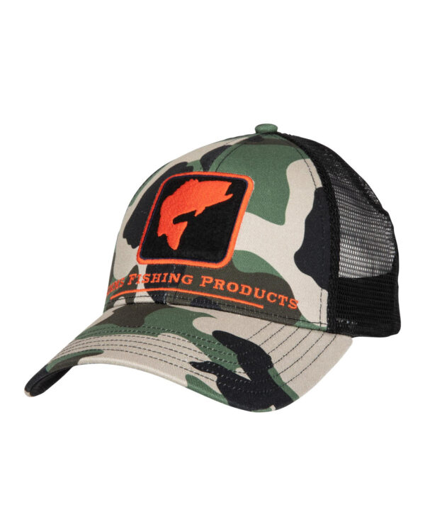 Simms Woodland Camo Bass Icon Cap - Simms - Outdoor i Centrum