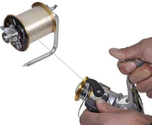 Spoleopfyldning På Spinnehjul Med Nylonline 0,30 mm