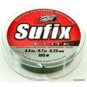 Sufix Elite 100m Lo Vis Green 0,23mm