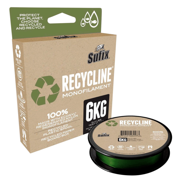 Sufix Recycline 150m Green 0,18mm - Nylonline