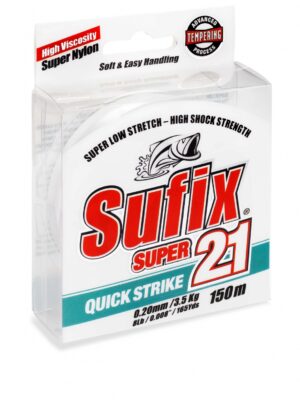 Sufix Super 21 Quick Strike 1 lb nylonline BULK 0,45 mm
