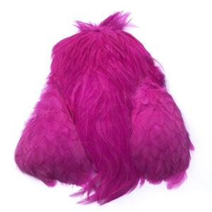 TheFlyCo Feathermaster Rooster Cape Pink