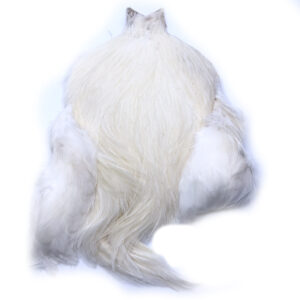 TheFlyCo Feathermaster Rooster Cape White