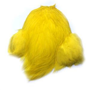 TheFlyCo Feathermaster Rooster Cape Yellow
