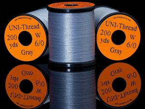 UNI Thread - bindetråd-Gray-6/0